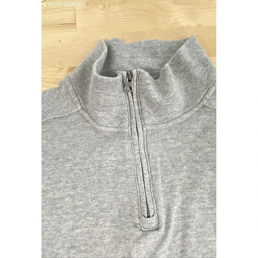 Polo Ralph Lauren Gray‎ Sweater Quarter Zip - Size 14/16 L